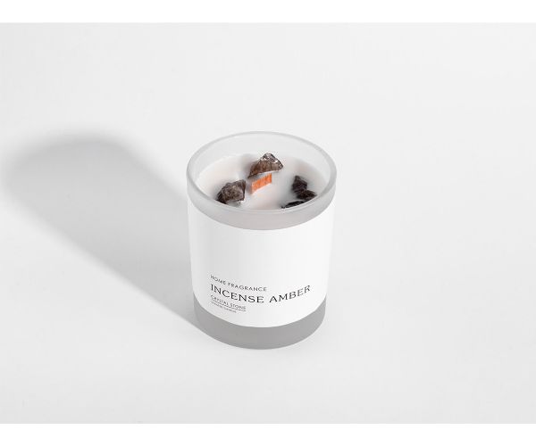 Ароматическая свеча с деревянным фитилем...