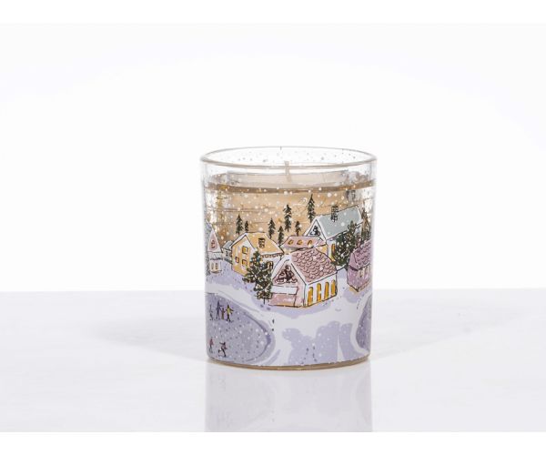 Гелевая свеча Christmas Snow Collection